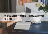 大型app软件开发公司（大型app软件开发公司）