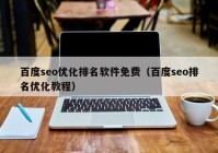 百度seo优化排名软件免费（百度seo排名优化教程）